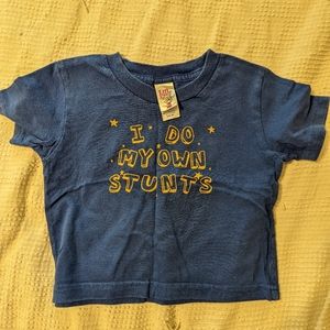 Little Teez 'I do my own stunts ' t-shirt size 3T